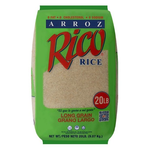 RICO RICE LONG GRAIN 20LB BAG