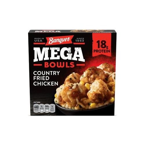 BANQUET CNTRY FRIED CHICKEN MEGA BOWL