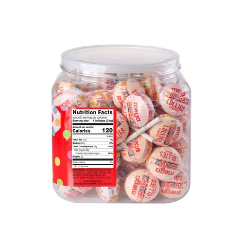Mega Smarties Lollies – Sweets On High