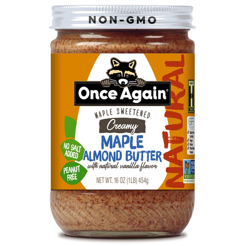 Almond Butter with Maple Vanilla