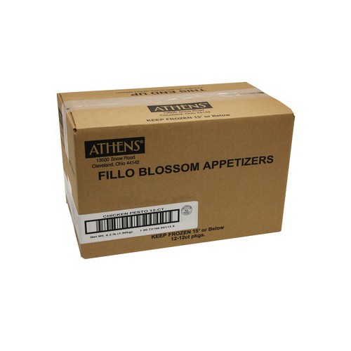 Athens Chicken & Pesto Phyllo Bite Appetizers (12ct), Retail