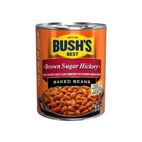 BUSH BROWN SUGAR HICKORY BAKED BEANS