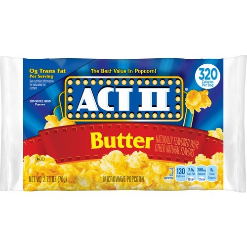 ACT II Butter Popcorn, 2.75oz Vending