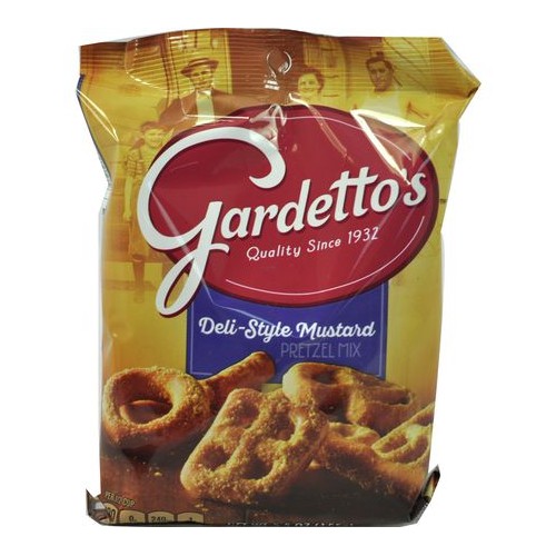 Gardetto's 5.5 oz Deli Style Mustard Pretzel Mix 6 ct