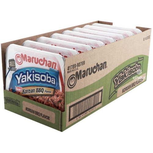 Maruchan Yakisoba Korean BBQ Flavor, 4.12 oz Microwave Bowl