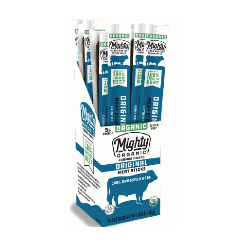 Organic 100% Grass-Fed Original Beef Stick, 24/1 oz