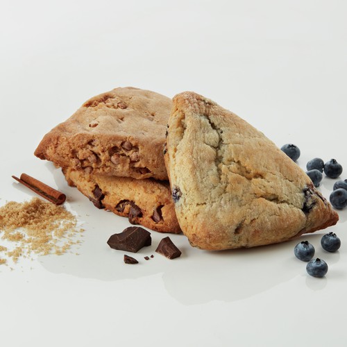 Pillsbury Freezer-to-Oven Scone Dough 3.75oz, Sweet Variety Pack, 96 ct