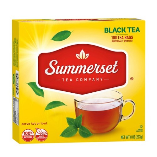 Summerset Black Tea Bags, 100ct