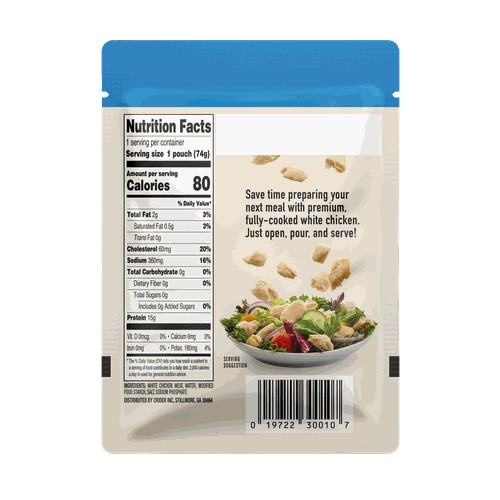 Harvest Creek Premium White Chicken Pouch