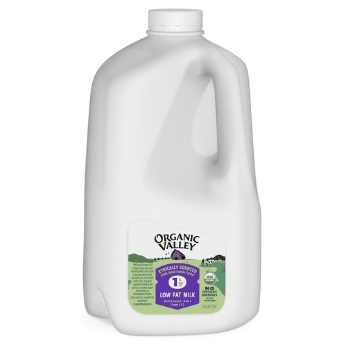 Organic Ultra Pasteurized (UHT) Low Fat 1% Milk, Gallon