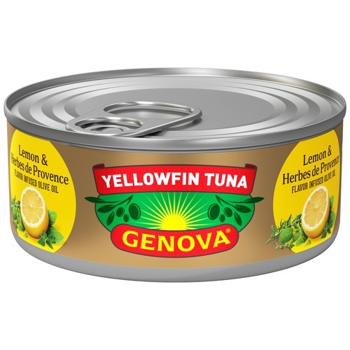 Genova Yellowfin Tuna Lemon & Herbes de Provence in Olive Oil 12/5oz