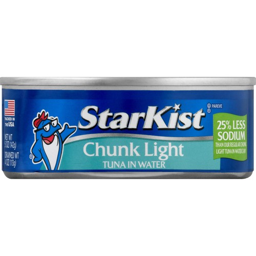 StarKist® 25% Less Sodium Chunk Light Tuna in Water - 5 oz Can