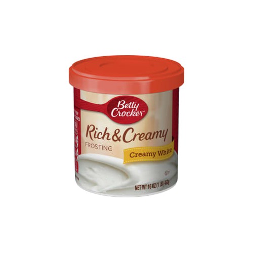 Betty Crocker Frosting Creamy White Rich & Creamy
