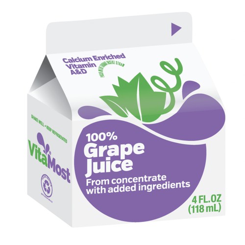VitaMost Grape Juice with Calcium