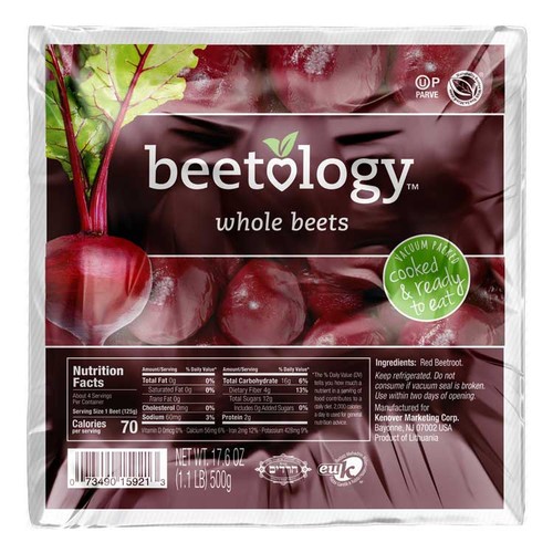 Beetology Whole Ready to Eat Beets, 17.6oz