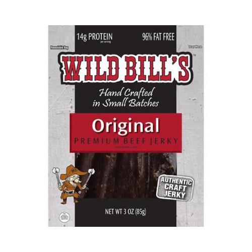 Wild Bill's Original Beef Jerky, 12/3oz