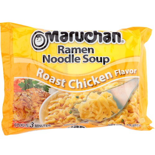 Maruchan Roast Chicken Flavor Ramen Noodle Soup 3 oz. Bag