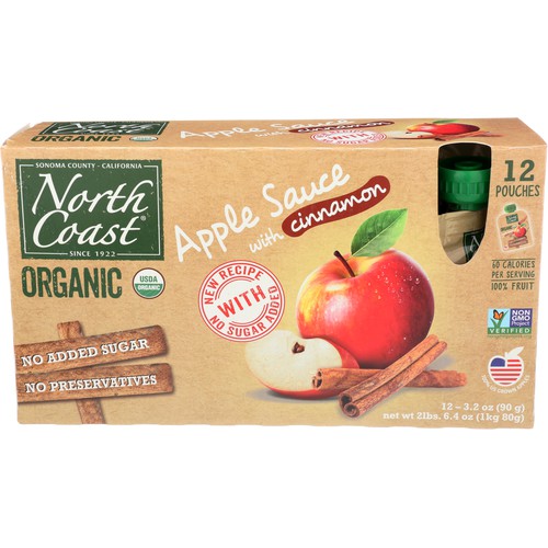Organic Apple Cinnamon Sauce