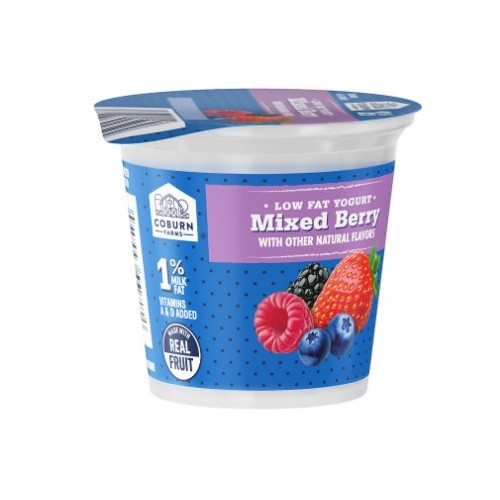 Coburn Farms Mixed Berry Low Fat Yogurt