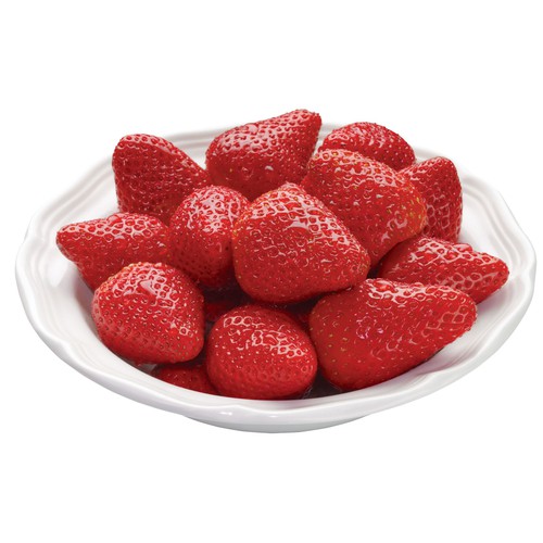 IQF Whole Strawberries, 2/5# Poly Bags