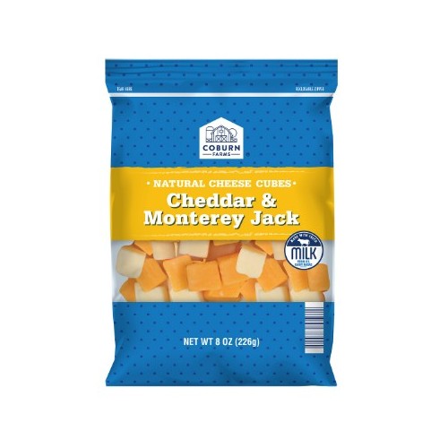 Coburn Farms Cheddar & Monterey Jack Cheese Cubes