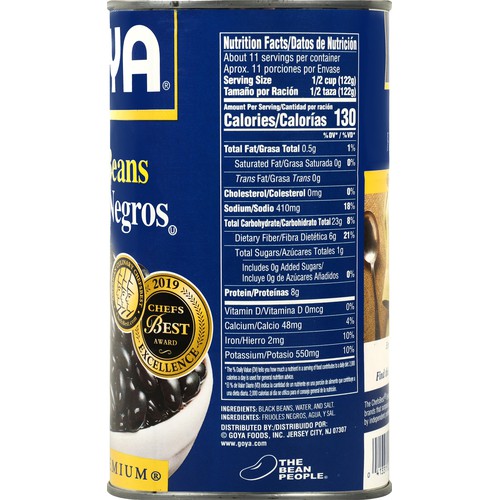 Goya Black Beans 46 oz
