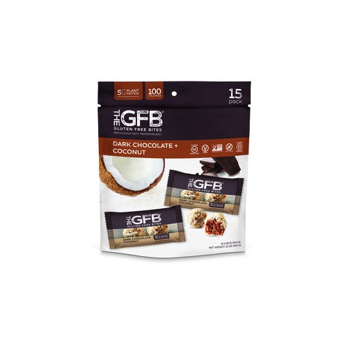 The GFB Dark Chocolate Coconut Bites - 15 ct