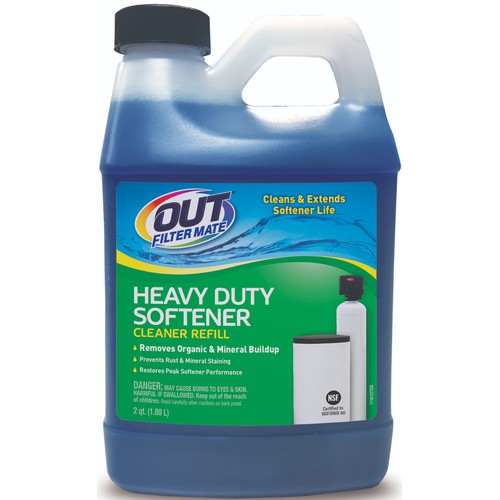 OUT Filter Mate Heavy Duty Softener Cleaner, 64  fl