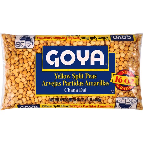 Goya Yellow Split Peas 1 lb