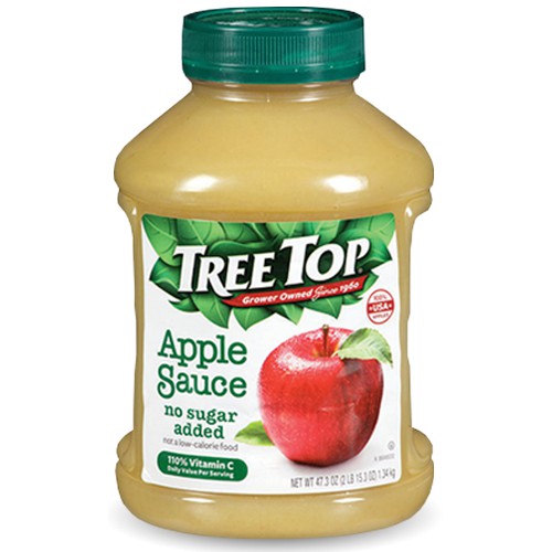 Tree Top No Sugar Added Apple Sauce 8/47.3 oz