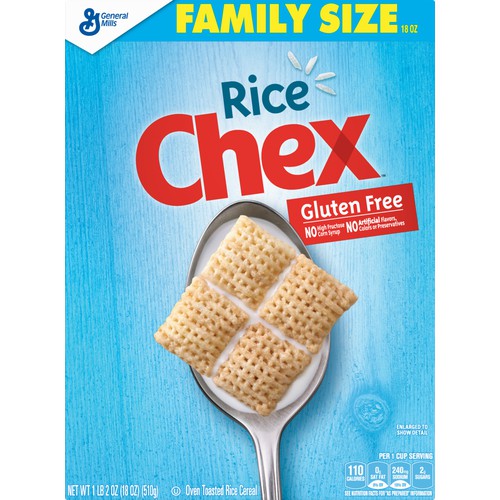 Rice Chex Cereal, 18 oz