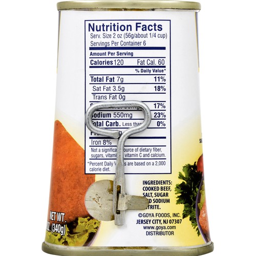 Goya Corned Beef 12 oz