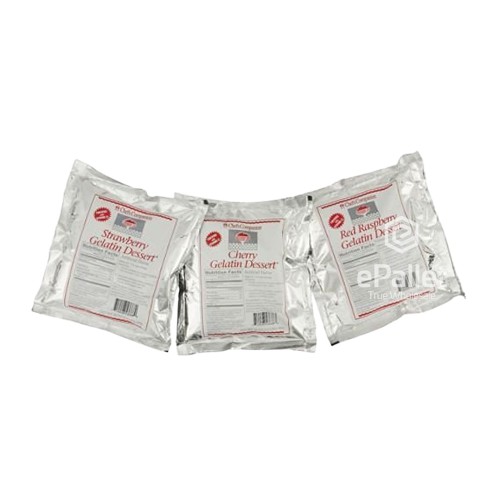 Assortment of Red Gelatins