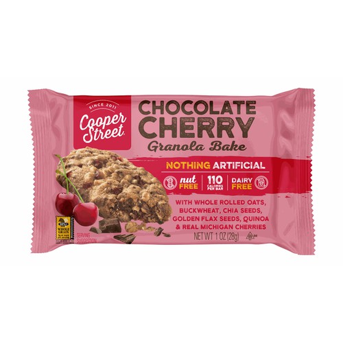 WG Chocolate Cherry Granola Bakes