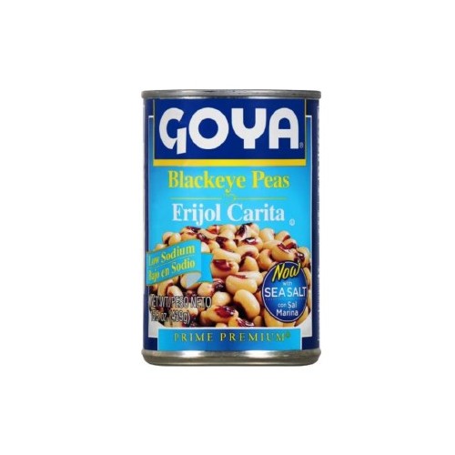 Goya Blackeye Peas Low Sodium 15.5 oz