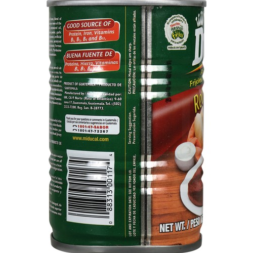 Ducal Refried Red Beans 15 oz