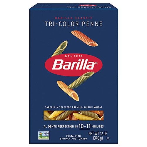 Tri-Color Penne, 16/12oz