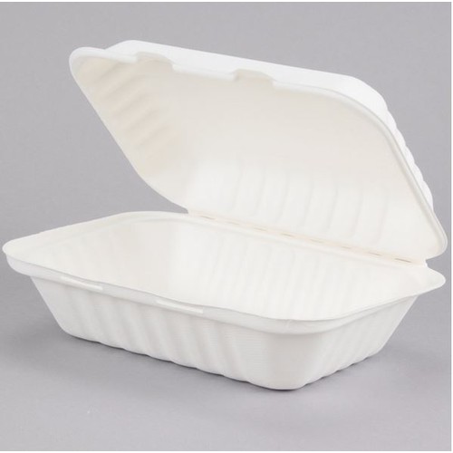 9″x6″x3″ Takeout Container, White, 250 ct.