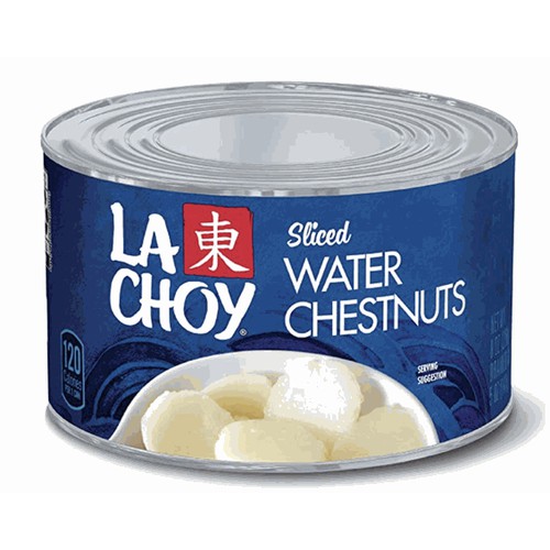 LA CHOY Sliced Water Chestnuts 12-8 OZ