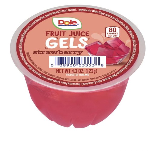 Strawberry Fruit Juice Gel