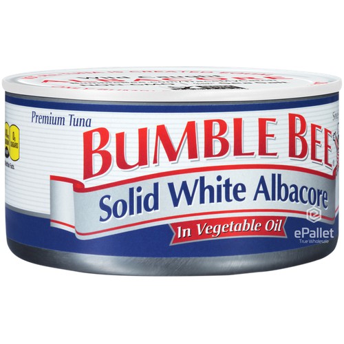 Solid White Albacore Tuna in Vegetable Oil 24/12oz