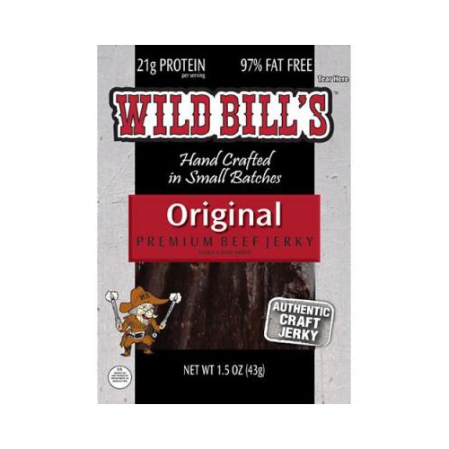Wild Bill's Original Beef Jerky Display, 1.5oz