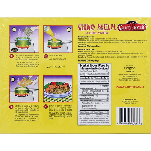 Cantonesa Chao Mein Noodles with Soy Sauce 12 oz