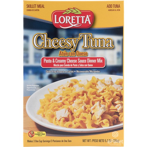 Cheesy Tuna Pasta & Creamy Cheese Sauce Dinner Mix