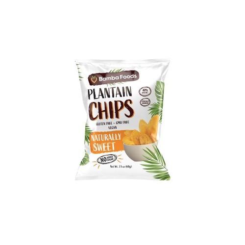 Bamba Foods Naturally Sweet Plantain Chips - Original