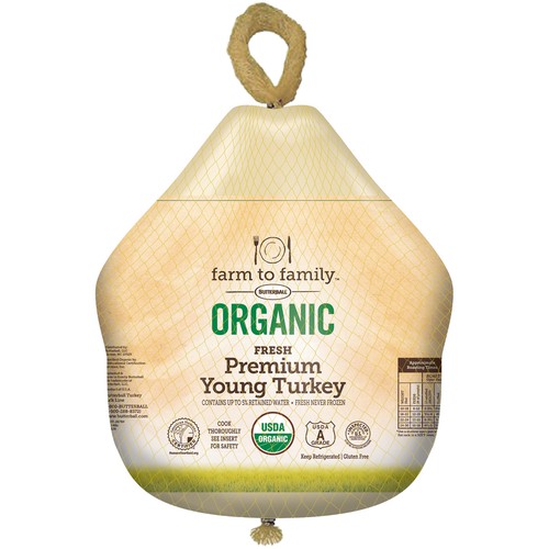 FARM TO FAMILY Butterball® Farm to Family™ Fresh Premium Young Turkey