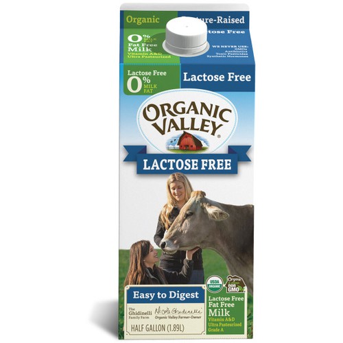 Lactose Free Fat Free Milk Half Gallon