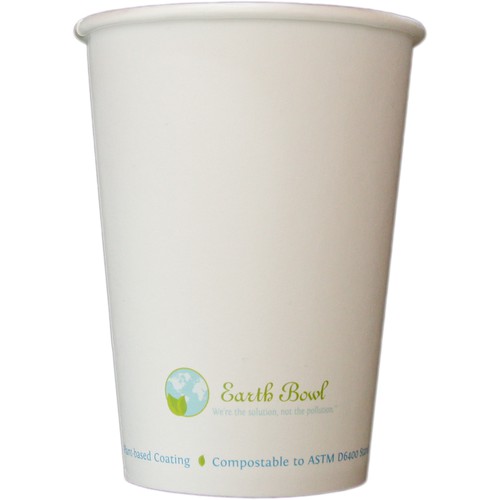 Earth Bowl 32 oz. Soup Container - White