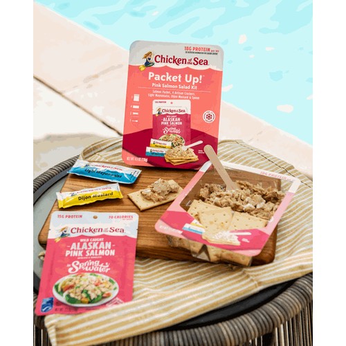 COS Packet Up! Pink Salmon Salad Kit, 4.1oz