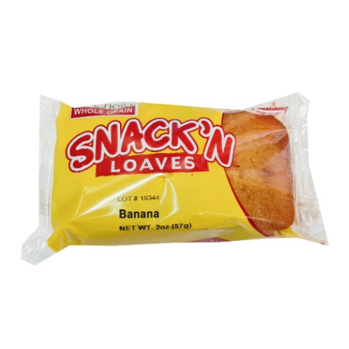 Smart Choice Whole Grain Banana Snack Loaves, IW, 72/2oz